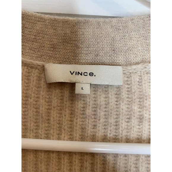 Vince Cream Open-Front Cardigan - Picture 6 of 9